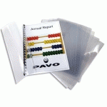 PLATS DE COUVERTURE, A4, RPET, TRANSPARENT, 0,20 MM - LOT DE 2