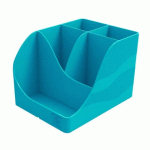 POT À CRAYONS EXACOMPTA PEN-WAVE COULEUR BLEU INDIGO