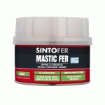 MASTIC ARMÉ FER SINTOFER SANS STYRÈNE BOITE 190G+8G - SINTO - 30900