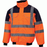 BLOUSON À HAUTE VISIBILITÉ INTEMPÉRIES ORANGE TAILLE L - SINGER SAFETY