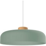 BOIS SUSPENSION, 1XE27, MAX 42W, MÉTAL, ICERBERG GREEN, D40CM 40 VERT ICEBERG - RAL 16-5808 TCX - VERT ICEBERG - RAL 16-5808 TCX - LUMICOM