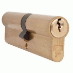 CYLINDRE DOUBLE EUROPÉEN 50X50MM LAITON - IRONMONGERY
