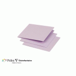 LOT DE 2 - PAQUET DE 25 CARTES PLIÉES POLLEN 116X116MM 210G/M²
