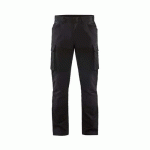 PANTALON DE TRAVAIL MAINTENANCE STRETCH 2D NOIR D92 - BLAKLADER