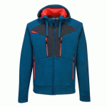 PORTWEST DX472 SWEAT À CAPUCHE ZIPPÉ DX4 BLEU METRO - TAILLE M