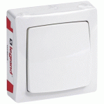 POUSSOIR - SIMPLE - COMPLET - EN SAILLIE - BLANC