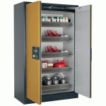 ARMOIRE SÉCURITÉ Q-PEGASUS-90 Q90.195.120.WDAC GRIS/JAUNE - ASECOS