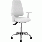 CHAISE ELCHE S BLANCA ACCOUDOIRS RÉGLABLES - BLANC - PIQUERAS Y CRESPO