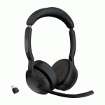JABRA EVOLVE2 55 CASQUE SANS FIL ARCEAU BUREAU/CENTRE D
