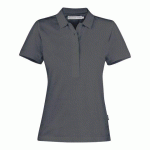 JAMES HARVEST NEPTUNE POLO PIQUE FEMMES ANTHRACITE - TAILLE M
