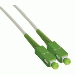 JARRET. OPT. SIMPLEX MONO. OS2 9/125 SC-APC/SC-APC BLANC-2 M - CUC