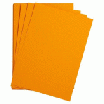 LOT DE 5 - ETIVAL COLOR PAQUET 5F A4 160G - JAUNE SOLEIL