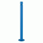 POTELET INCLINABLE AMORTICHOC AGGLO - ZINC BLEU 5010 - PROCITY