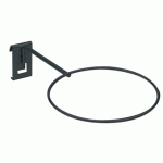 SUPPORT POUR BALLON Ø 150 MM - PROFONDEUR 300 MM - FINITION NOIR BOHNACKER