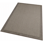 WELLHOME - TAPIS SALON EN POLYESTER BROWNRIM BRUN - 100X150CM - BRUN