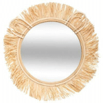 ATMOSPHERA - MIROIR ROND ENFANT SWEET SAFARI 38CM NATUREL