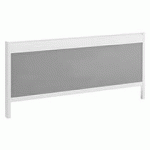 PANNEAU ÉCRAN CADRE BLANC L 120 CM POUR BUREAUX ARCH - DÉCOR GRIS PERLE