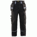 PANTALON ARTISAN RETARDANT FLAMME NOIR/GRIS TAILLE 46L - BLAKLADER