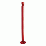 POTELET INCLINABLE AMORTICHOC CITY - ZINC ROUGE FONCÉ 3004 - PROCITY