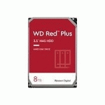 WD RED PLUS NAS HARD DRIVE WD80EFZZ - DISQUE DUR - 8 TO - SATA 6GB/S