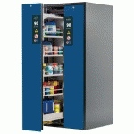 ARMOIRE V-MOVE-90-BAC RÉTENTION-819MM -CAILLEBOTIS- BLEU-9 - ASECOS