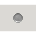 ASSIETTE COUPE PLATE ROND GRIS PORCELAINE Ø 28 CM SHALE RAK