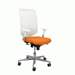 CHAISE DE BUREAU OSSA BLANCHE - ORANGE