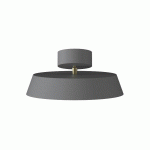 DFTP BY NORDLUX PLAFONNIER LED KAITO 2 DIM, GRIS, Ø 30 CM, INTENSITÉ VARIABLE