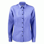 J.HARVEST & FROST PURPLE BOW 141 CHEMISE FEMMES MARINE/À CARREAUX - TAILLE XL