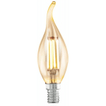 LICHT-ERLEBNISSE - AMPOULE FILAMENT LED LAMPE EDISON DESIGN BOUGIE E14 - CLAIR