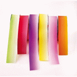 LOT DE 2 - ROULEAU DE 100M DE RUBAN CHARLOTTE PASTEL UNI LARGEUR 50 MM PARME