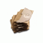SACHET FILTRE PAPIER WD 2 & WD 2 & A 20XX PAQUET DE 5 PIÈCES - KÄRCHER - 69043220