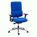 SIÈGE DE BUREAU WI-MAX DOSSIER TISSU ACCOUDOIRS 3D