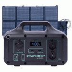 STATION ÉLECTRIQUE PORTABLE IZYWATT 800 LFP + PANNEAU SOLAIRE 160W ORIUM
