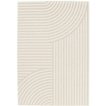 BOBOCHIC - TAPIS TAPIS POILS RAS ANNIE MOTIF ABSTRAIT 120X170 BEIGE - BEIGE