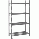 COMBI-PLUS - KIT DÉPART 4 NIVEAUX - GRILLAGÉ - 2000X1260X400MM - MANORGA