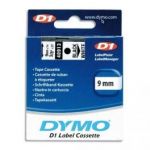 DYMO RUBAN D1 NOIR/TRANSPARENT 9MMX7M POUR 1000/1000+/2000/3500/4500/5000/5503