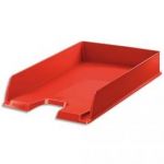 ESSELTE CORBEILLE À COURRIER VIVIDA POUR FORMAT A4 - DIMENSIONS : L25,4 X H6,1 X P35 CM ROUGE