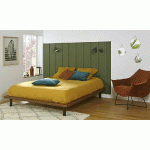 PACK LIT SAVO + MATELAS  NOYER 140X200 CM/OPT:MATELAS HAVEL HD
