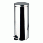 POUBELLE À PÉDALE HAILO INOX 30 L