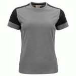 PRINTER PRIME PRIME T-SHIRT FEMMES GRIS ACIER/NOIR - TAILLE M