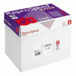 PAPIER A4 BLANC 80 G BRUNEAU REPROSPEED EXTRA - BOÎTE DE 2500 FEUILLES.