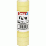 RUBAN ADHÉSIF TESA STANDARD - LARGEUR 15 MM X LONGUEUR 10 M - LOT DE 10