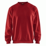 SWEAT COL ROND ROUGE TAILLE M - BLAKLADER