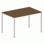 TABLE LOKI 120X80X75 CM CHÊNE COLORADO/BLANC