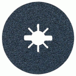 BOSCH 50 DISQUES ABRASIFS EN FIBRE Ø 125 MM X-LOCK R574 - BOSCH