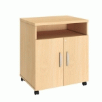 DESSERTE BOIS MOBILE À ROULETTES EXCELLENS / ARKO HÊTRE