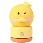 FORTUNEVILLE - DUCKLING SILICONE NIGHT LIGHT USB CHARGE ADORABLE LIGHT CHAMBRE