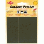 LOT DE 5 - PATCH D'EXTÉRIEUR, AUTOCOLLANT, 65 X 120 MM, OLIVE