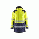 PARKA HIVER HAUTE-VISIBILITÉ JAUNE ET MARINE - BLAKLADER